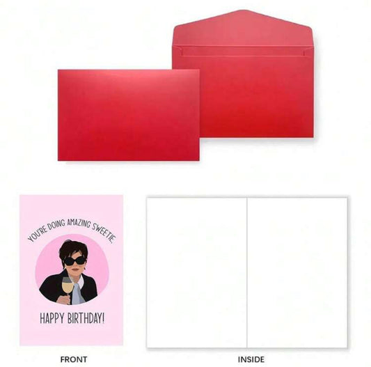 You're Doing Amazing Sweetie Kris Jenner Birthday Card